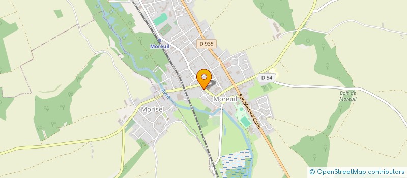 localisation de l'entreprise MONSIEUR JONATHAN RENARD  MOREUIL