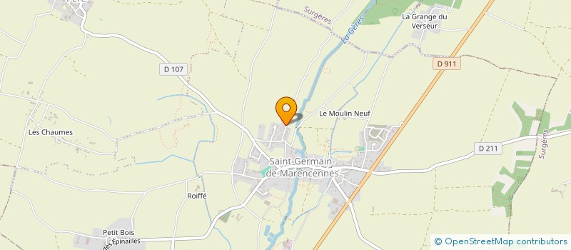 localisation de l'entreprise MONSIEUR JONATHAN RENAUD  SAINT-PIERRE-LA-NOUE