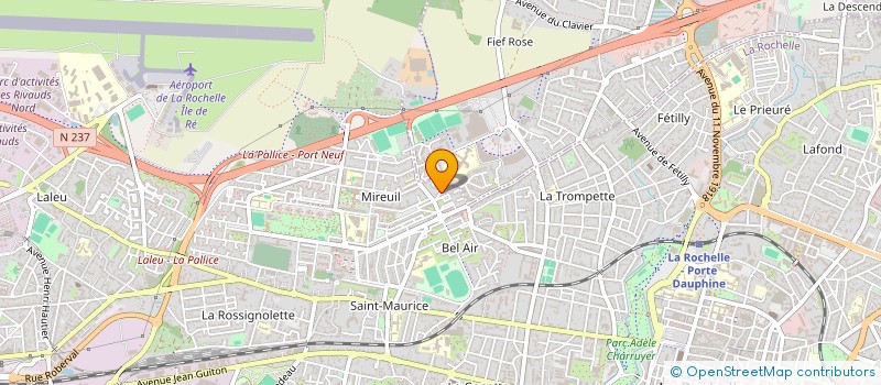 localisation de l'entreprise MONSIEUR JONATHAN RENOUX  LA ROCHELLE