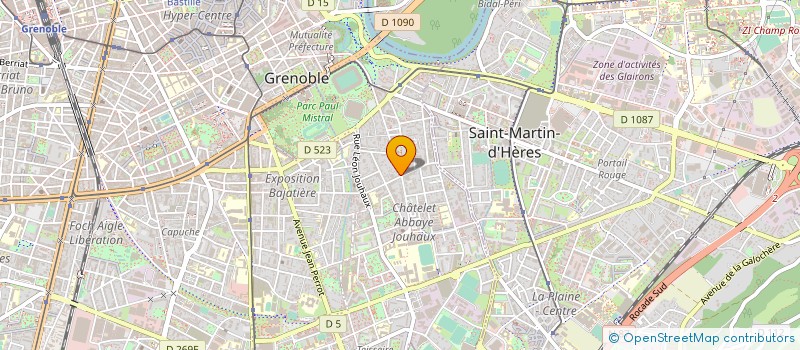 localisation de l'entreprise MONSIEUR JONATHAN REY-GORREZ à GRENOBLE