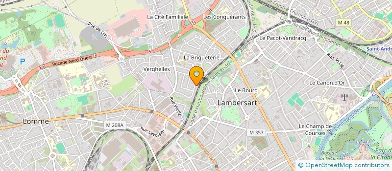 localisation de l'entreprise MONSIEUR JONATHAN RIO à LAMBERSART