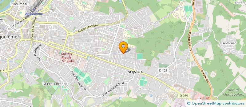 localisation de l'entreprise MONSIEUR JONATHAN RIOLAND à SOYAUX