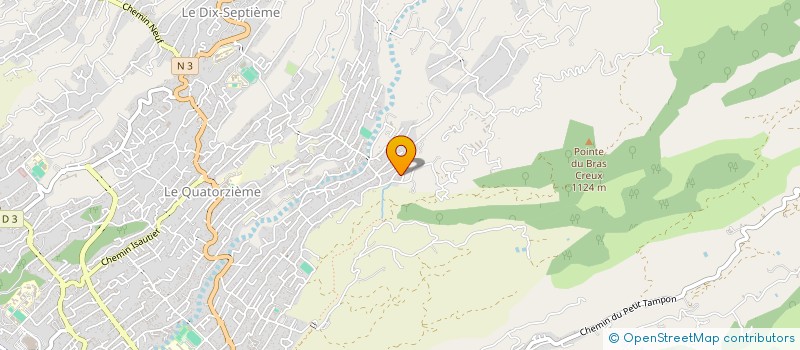 localisation de l'entreprise MONSIEUR JONATHAN RIVIERE  LE TAMPON