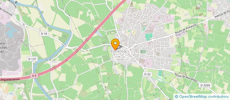 localisation de l'entreprise MONSIEUR JONATHAN ROBERTO  FLORENSAC