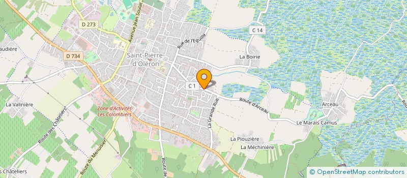 localisation de l'entreprise MONSIEUR JONATHAN ROBIN  LES EGLISES-D'ARGENTEUIL