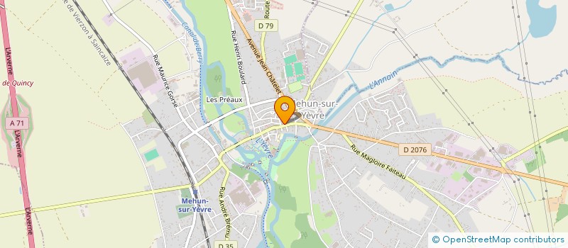 localisation de l'entreprise MONSIEUR JONATHAN ROGER  MEHUN-SUR-YEVRE