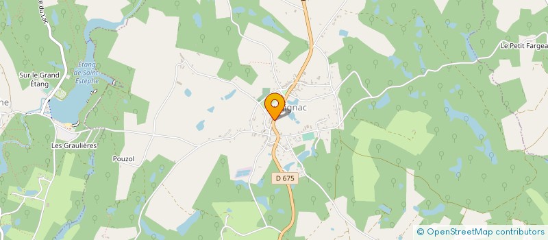 localisation de l'entreprise MONSIEUR JONATHAN ROMAJOT  AUGIGNAC