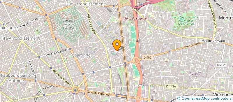 localisation de l'entreprise MONSIEUR JONATHAN ROMEUS  PARIS