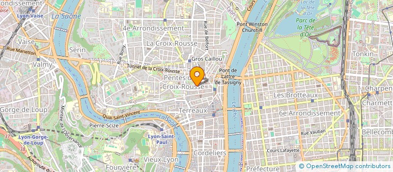 localisation de l'entreprise MONSIEUR JONATHAN ROS à LYON