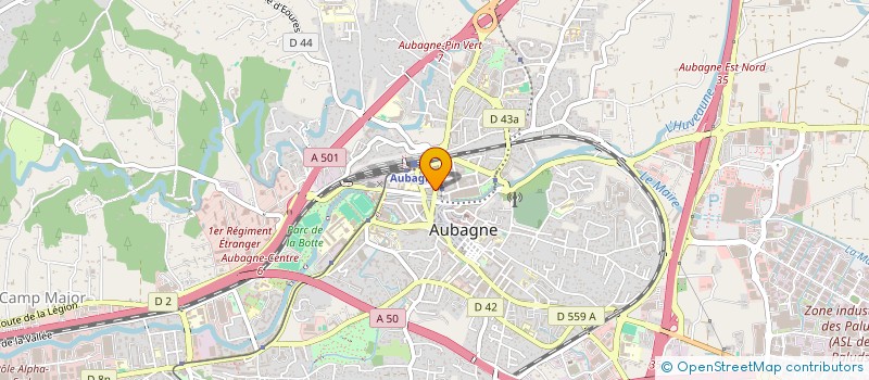 localisation de l'entreprise MONSIEUR JONATHAN ROSTAND à AUBAGNE