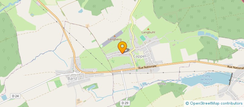 localisation de l'entreprise MONSIEUR JONATHAN ROSTOUCHER  ORCHAMPS-VENNES