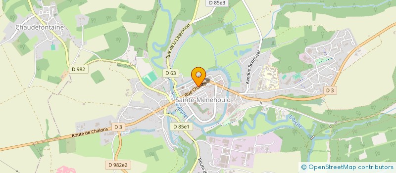 localisation de l'entreprise MONSIEUR JONATHAN ROUBAUD  SAINTE-MENEHOULD