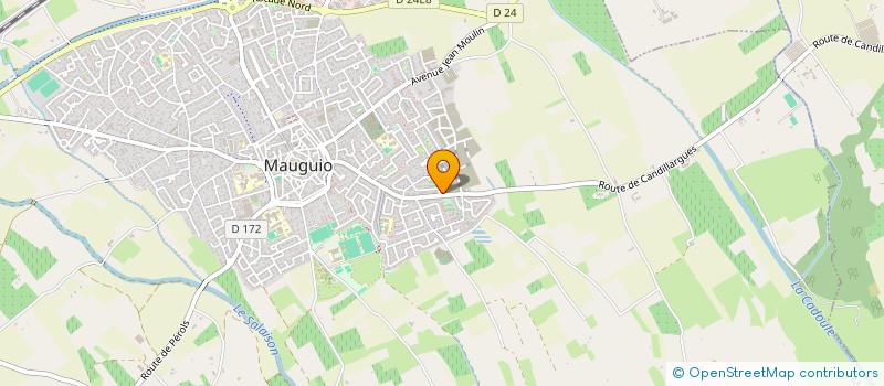 localisation de l'entreprise MONSIEUR JONATHAN ROUCOLLE  MAUGUIO