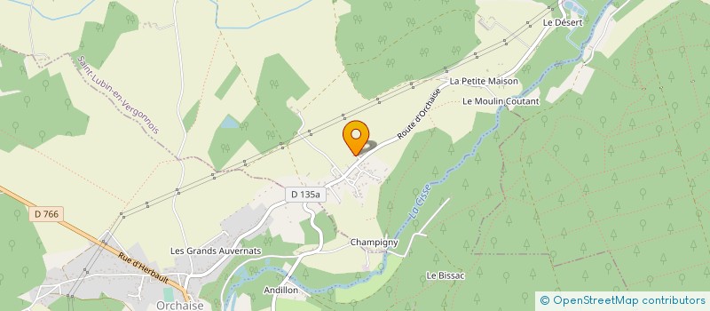 localisation de l'entreprise MONSIEUR JONATHAN ROUDAUT  SAINT-LUBIN-EN-VERGONNOIS