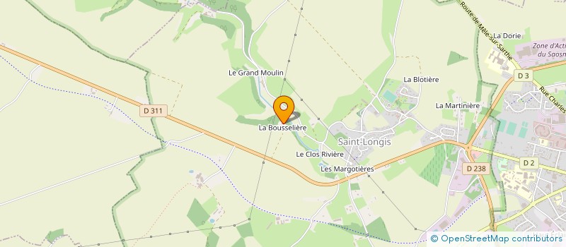 localisation de l'entreprise MONSIEUR JONATHAN ROULLAND  SAINT LONGIS