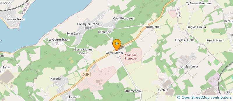 localisation de l'entreprise MONSIEUR JONATHAN ROUMIER  LOPERHET