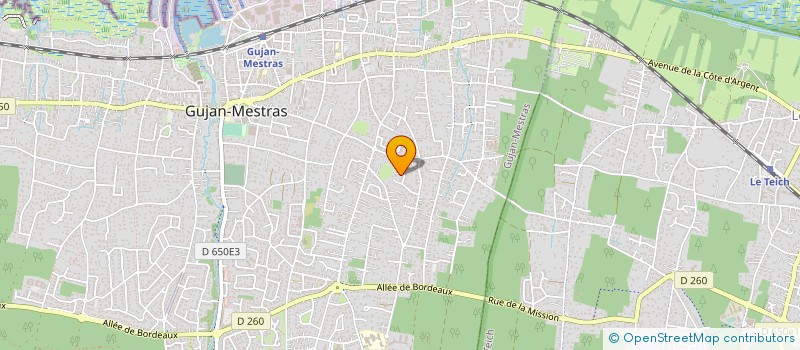 localisation de l'entreprise MONSIEUR JONATHAN ROUMY  GUJAN-MESTRAS