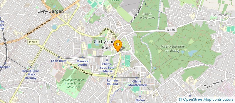 localisation de l'entreprise MONSIEUR JONATHAN ROUSSEAU à CLICHY-SOUS-BOIS