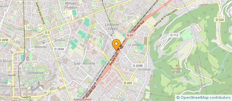 localisation de l'entreprise MONSIEUR JONATHAN ROUSSILLON à SAINT-MARTIN-D'HERES