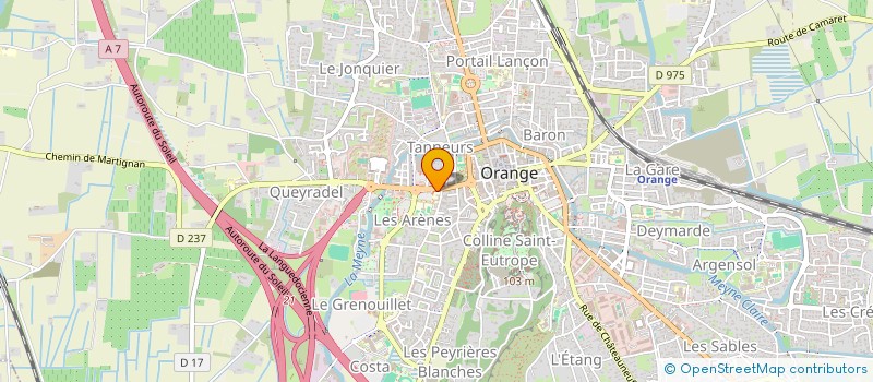 localisation de l'entreprise MONSIEUR JONATHAN ROUX à ORANGE