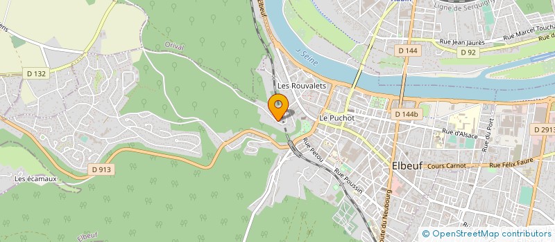 localisation de l'entreprise MONSIEUR JONATHAN ROZE à ELBEUF