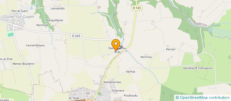 localisation de l'entreprise MONSIEUR JONATHAN RUELLAN  GUILER-SUR-GOYEN