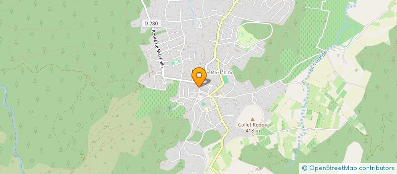 localisation de l'entreprise MONSIEUR JONATHAN RUKSYIO  NANS-LES-PINS