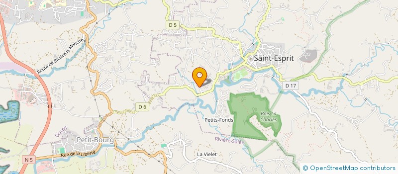 localisation de l'entreprise MONSIEUR JONATHAN SAINTE-ROSE  SAINT-ESPRIT