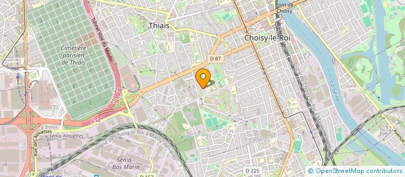 localisation de l'entreprise MONSIEUR JONATHAN SAMAMA  THIAIS