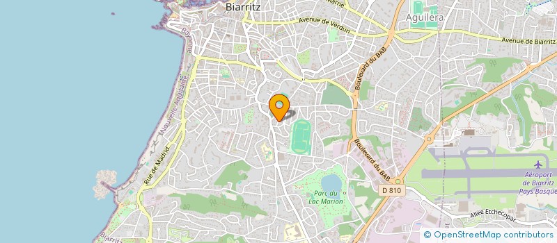 localisation de l'entreprise MONSIEUR JONATHAN SANCHEZ à BIARRITZ