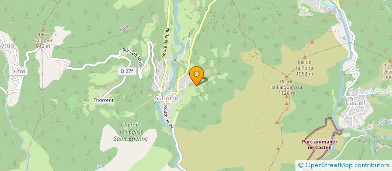 localisation de l'entreprise MONSIEUR JONATHAN SANGERMA  SAHORRE