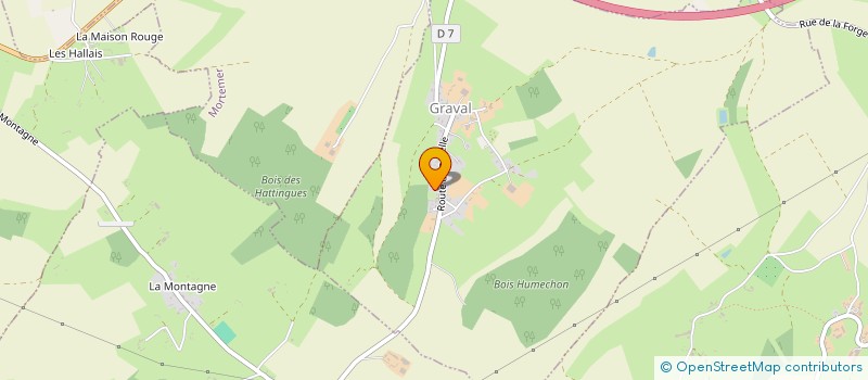 localisation de l'entreprise MONSIEUR JONATHAN SANSON  GRAVAL