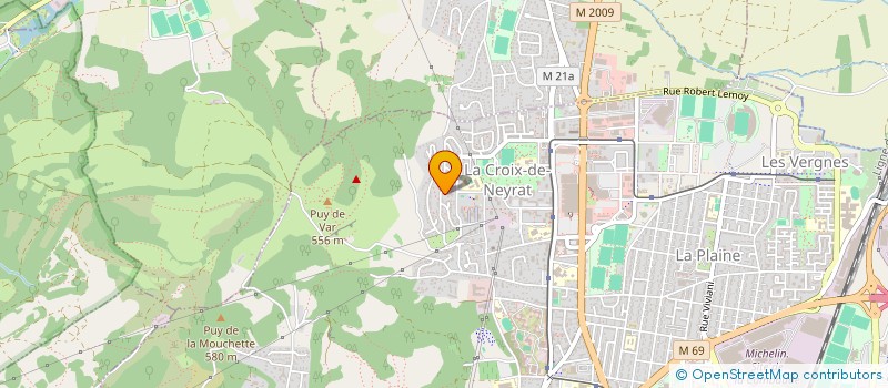 localisation de l'entreprise MONSIEUR JONATHAN SANTOS DE SA  CLERMONT-FERRAND