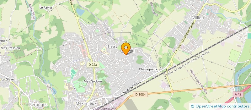 localisation de l'entreprise MONSIEUR JONATHAN SARGIACOMO à MEXIMIEUX