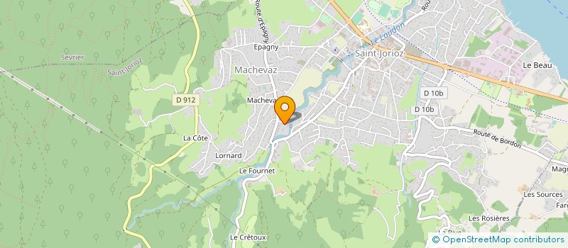 localisation de l'entreprise MONSIEUR JONATHAN SAVOYE  SAINT-JORIOZ