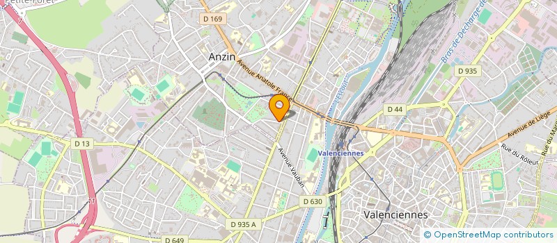 localisation de l'entreprise MONSIEUR JONATHAN SCAPPE  ANZIN