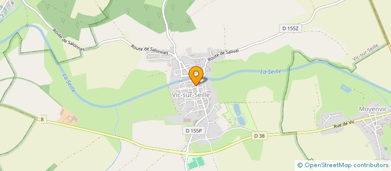 localisation de l'entreprise MONSIEUR JONATHAN SCARLATA  VIC-SUR-SEILLE