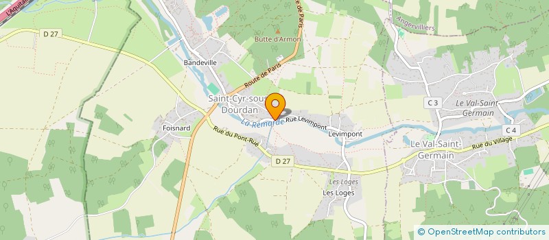 localisation de l'entreprise MONSIEUR JONATHAN SCHERRER à SAINT-CYR-SOUS-DOURDAN