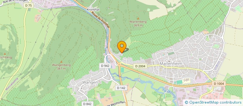 localisation de l'entreprise MONSIEUR JONATHAN SCHMITT  MARLENHEIM