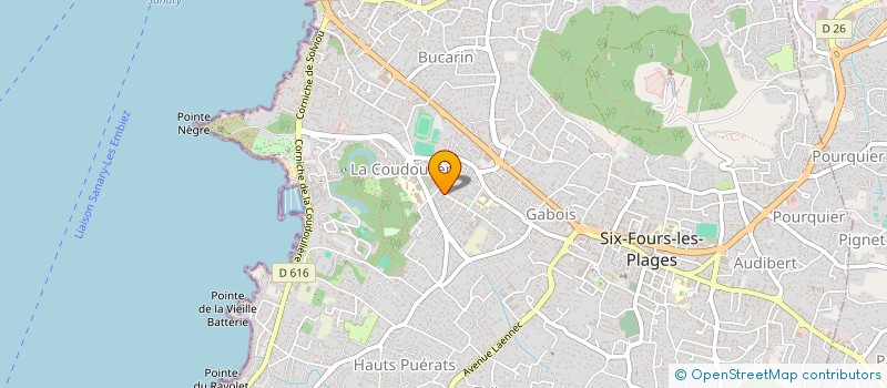 localisation de l'entreprise MONSIEUR JONATHAN SEBAOUN à SIX-FOURS-LES-PLAGES