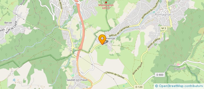 localisation de l'entreprise MONSIEUR JONATHAN SEKSEK  ROMAGNAT