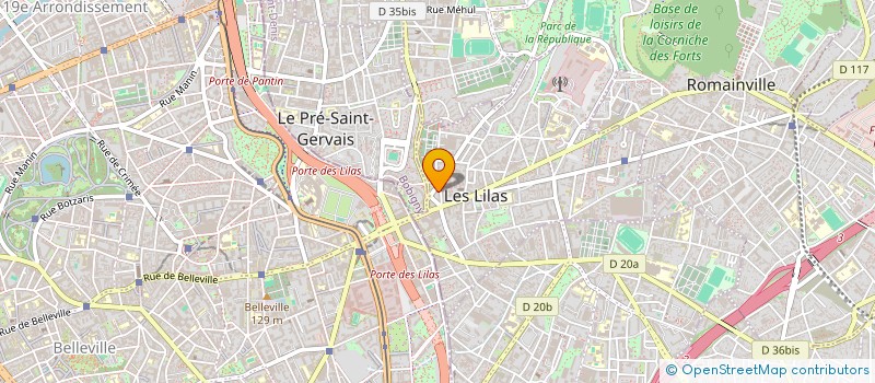 localisation de l'entreprise MONSIEUR JONATHAN SELLAM BALOUKA à LES LILAS