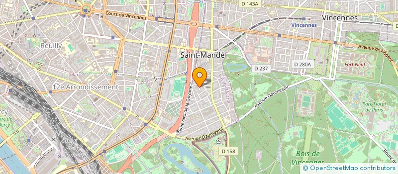 localisation de l'entreprise MONSIEUR JONATHAN SEMOVIC à SAINT-MANDE