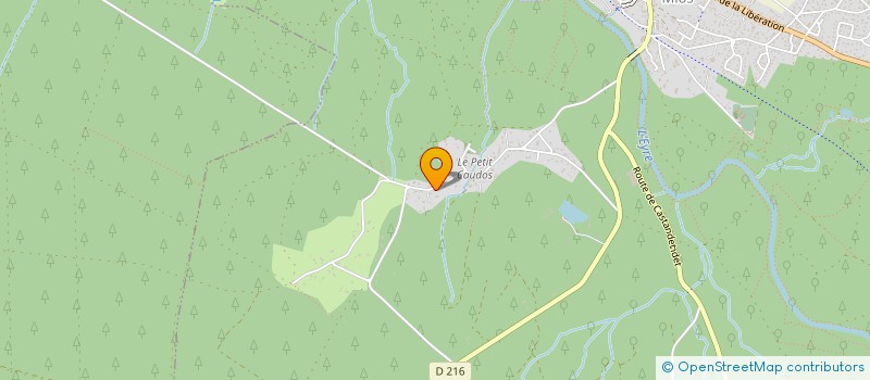 localisation de l'entreprise MONSIEUR JONATHAN SENTUC  MIOS