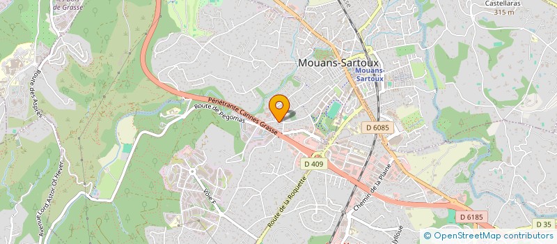 localisation de l'entreprise MONSIEUR JONATHAN SERIS  MOUANS-SARTOUX