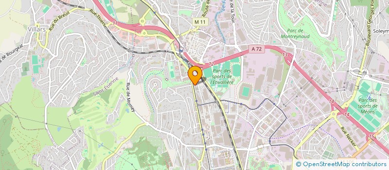 localisation de l'entreprise MONSIEUR JONATHAN SERY  SAINT-ETIENNE