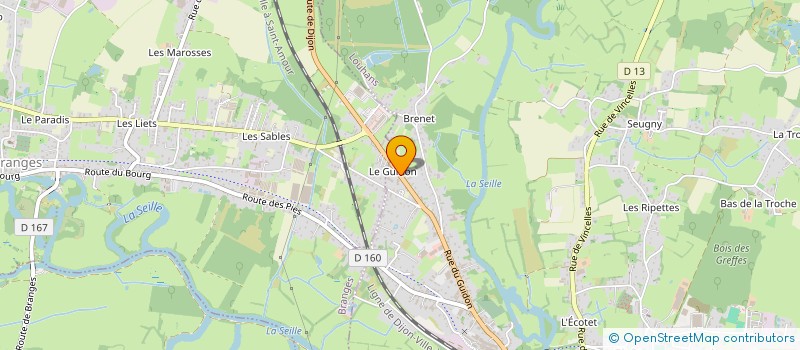 localisation de l'entreprise MONSIEUR JONATHAN SIGLER  BRANGES