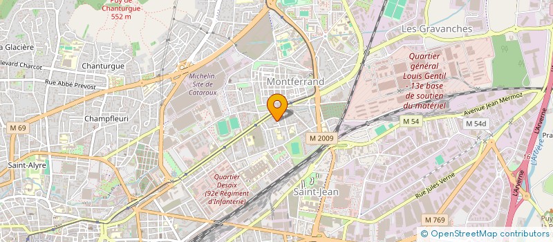 localisation de l'entreprise MONSIEUR JONATHAN SIGNORET  CLERMONT-FERRAND