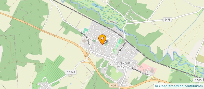 localisation de l'entreprise MONSIEUR JONATHAN SIMEON  JONCHERY-SUR-VESLE