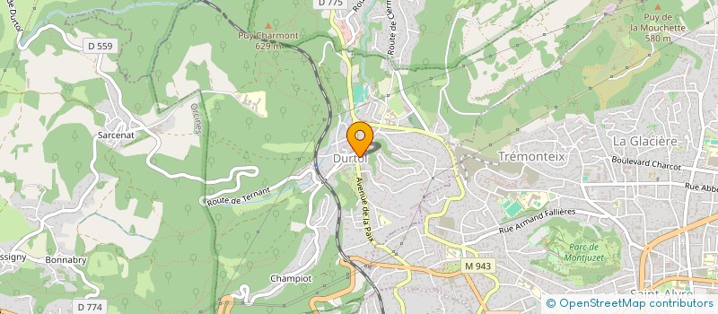 localisation de l'entreprise MONSIEUR JONATHAN SIMON  DURTOL